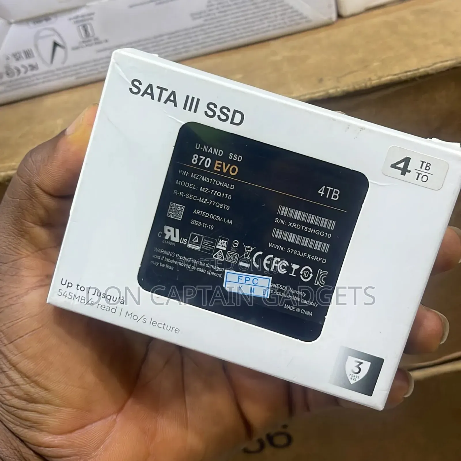 Sata 2.5 SSD 4tb
