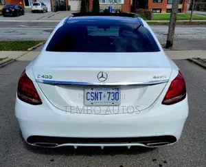 Mercedes-Benz C400 4Matic AWD Sedan (3.0L V6 7A) 2015 White