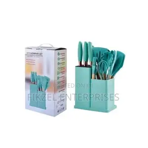 Set of Beautiful Silicon Cooking Spoons