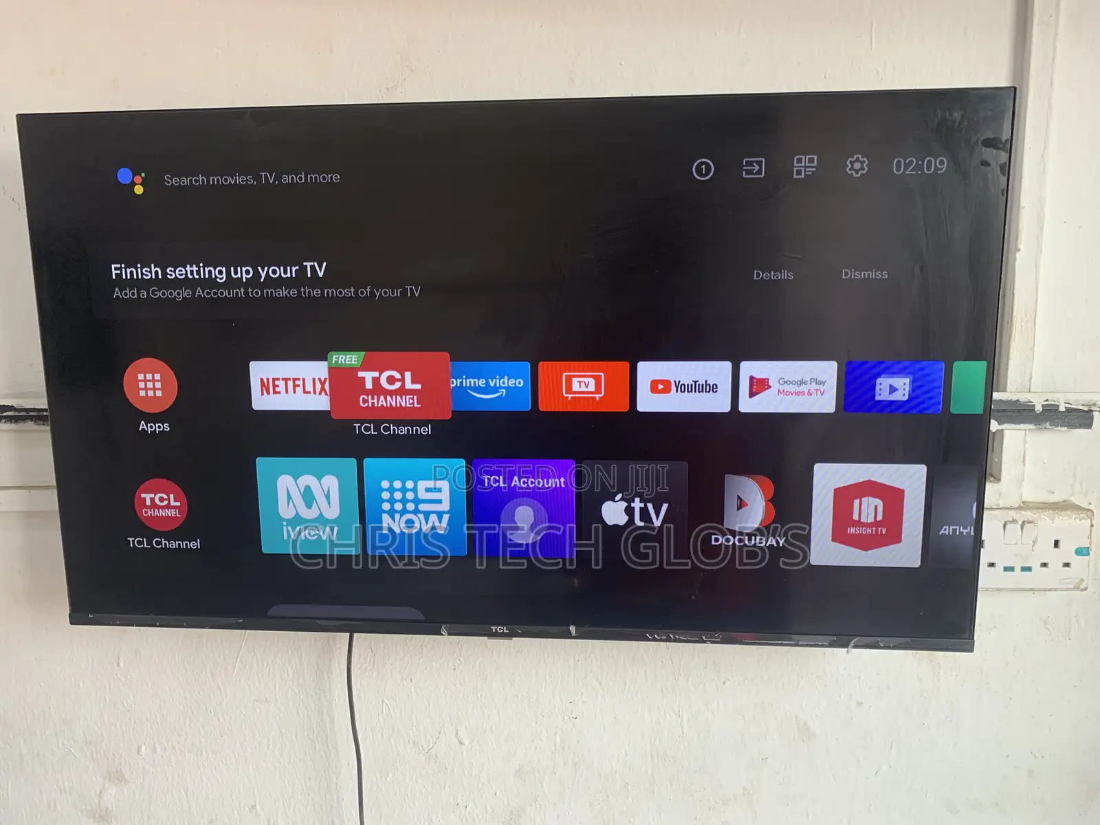 TCL 43inches Android Tv