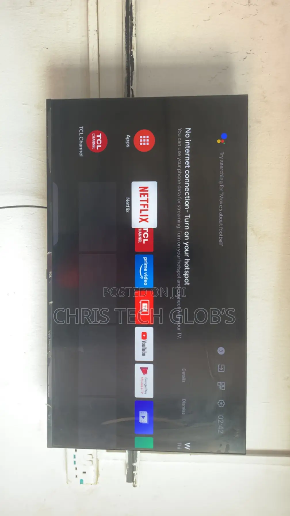 TCL 43inches Android Tv