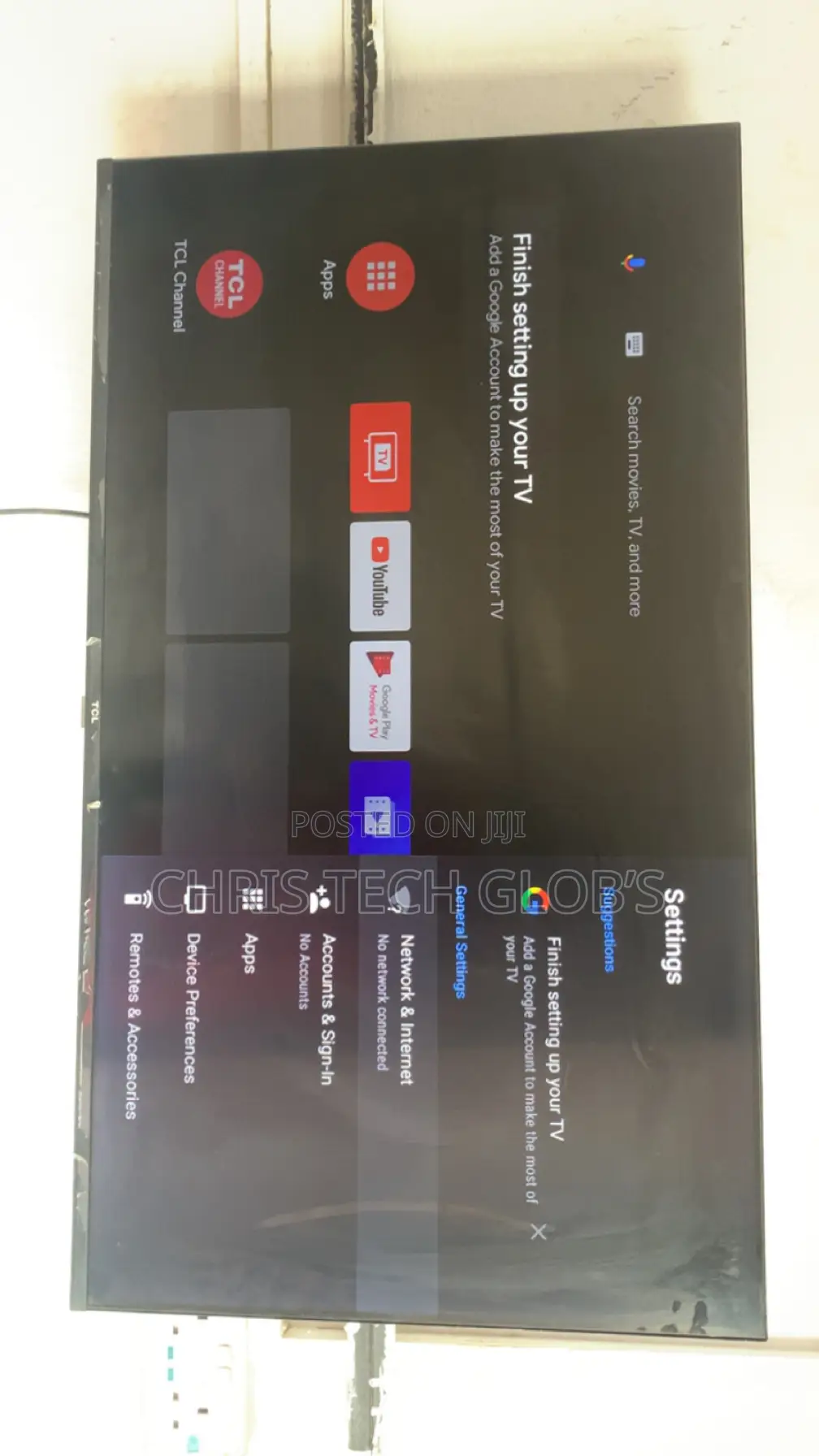 TCL 43inches Android Tv