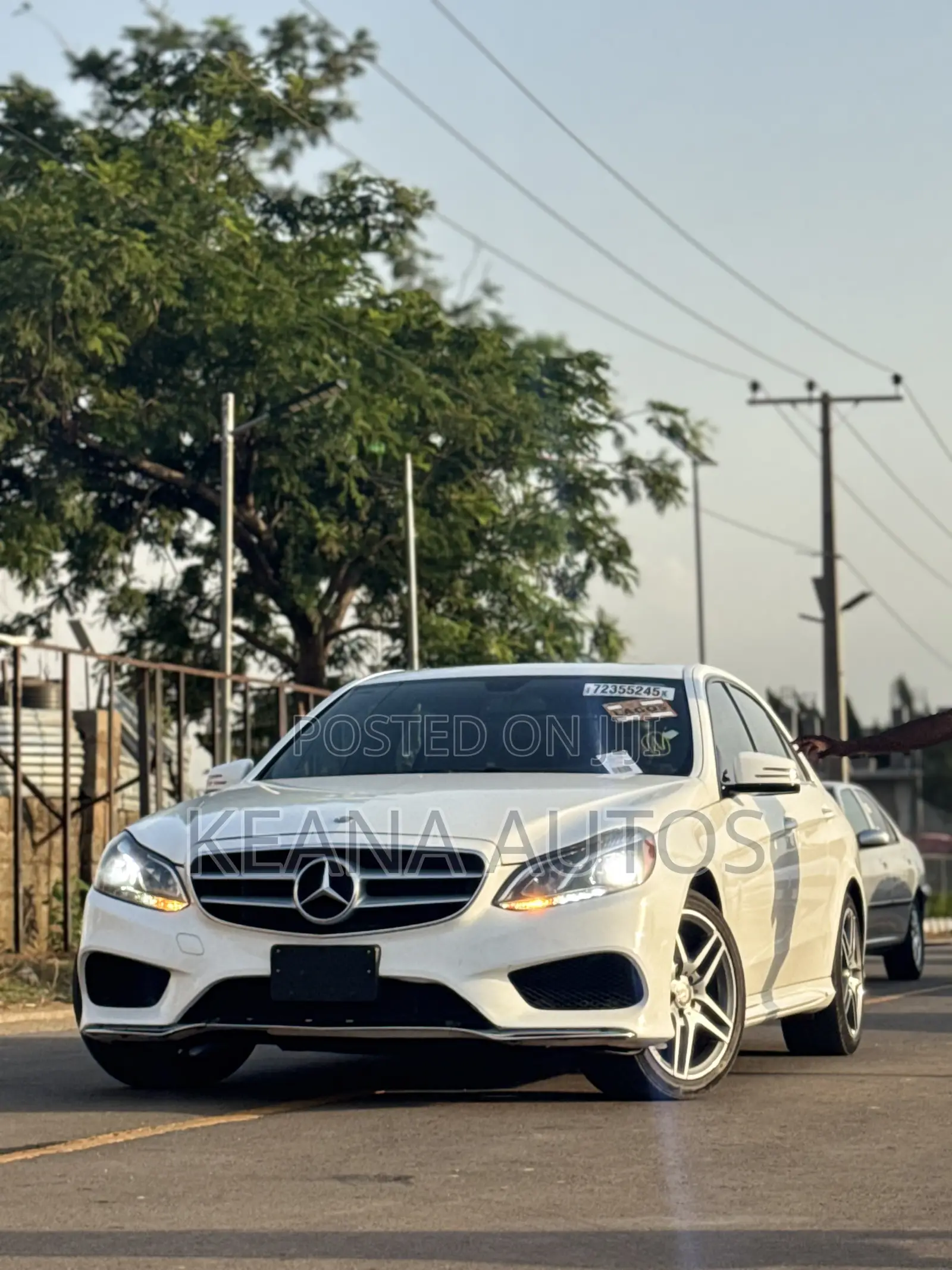 Mercedes-Benz E350 2014 White