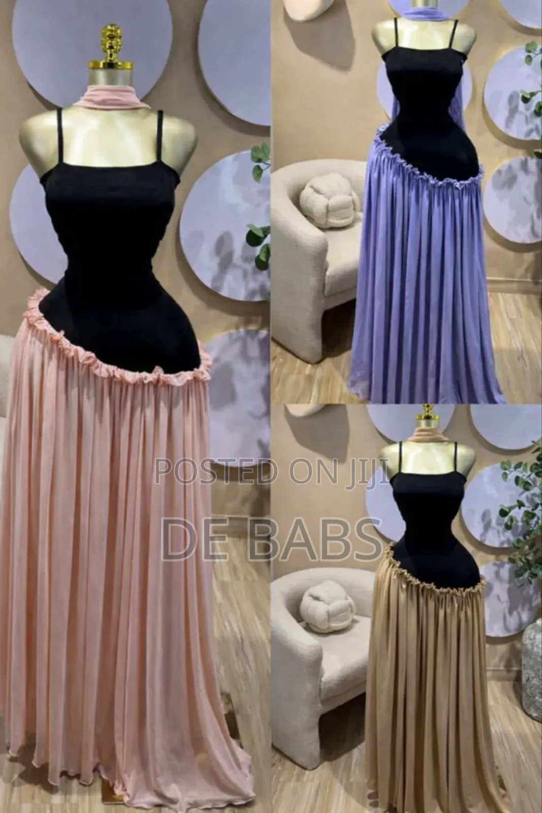 Chic Draped Maxi Dress