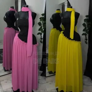 Chic Draped Maxi Dress