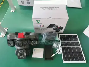 V380 Pro Triple-Lens 6mp PTZ Security Camera 4g