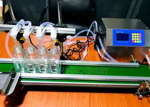 Nozzle Liquid Filling Machine
Liquid Filling Machine With Conveyor