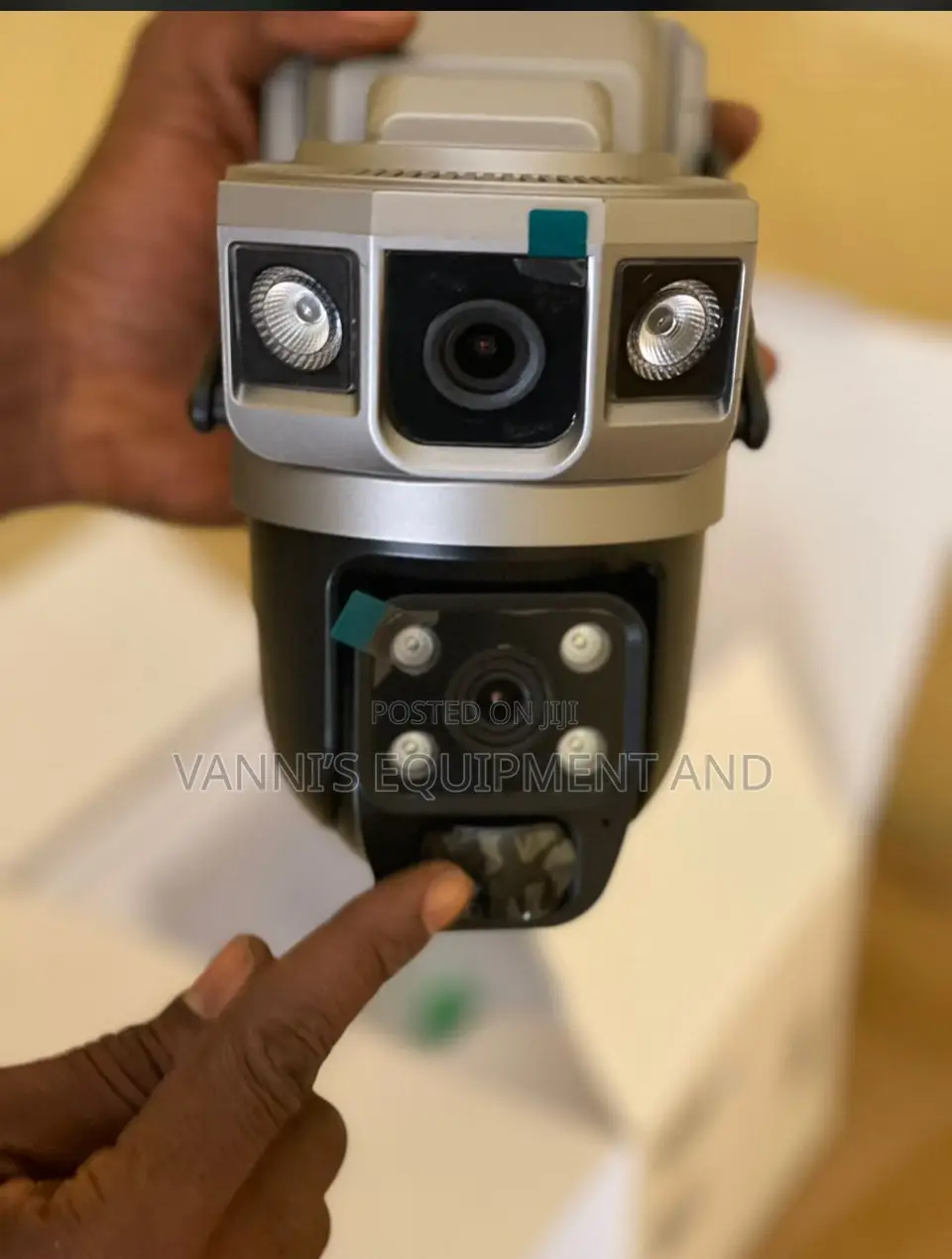 Double Lens CCTV Camera(V380pro)