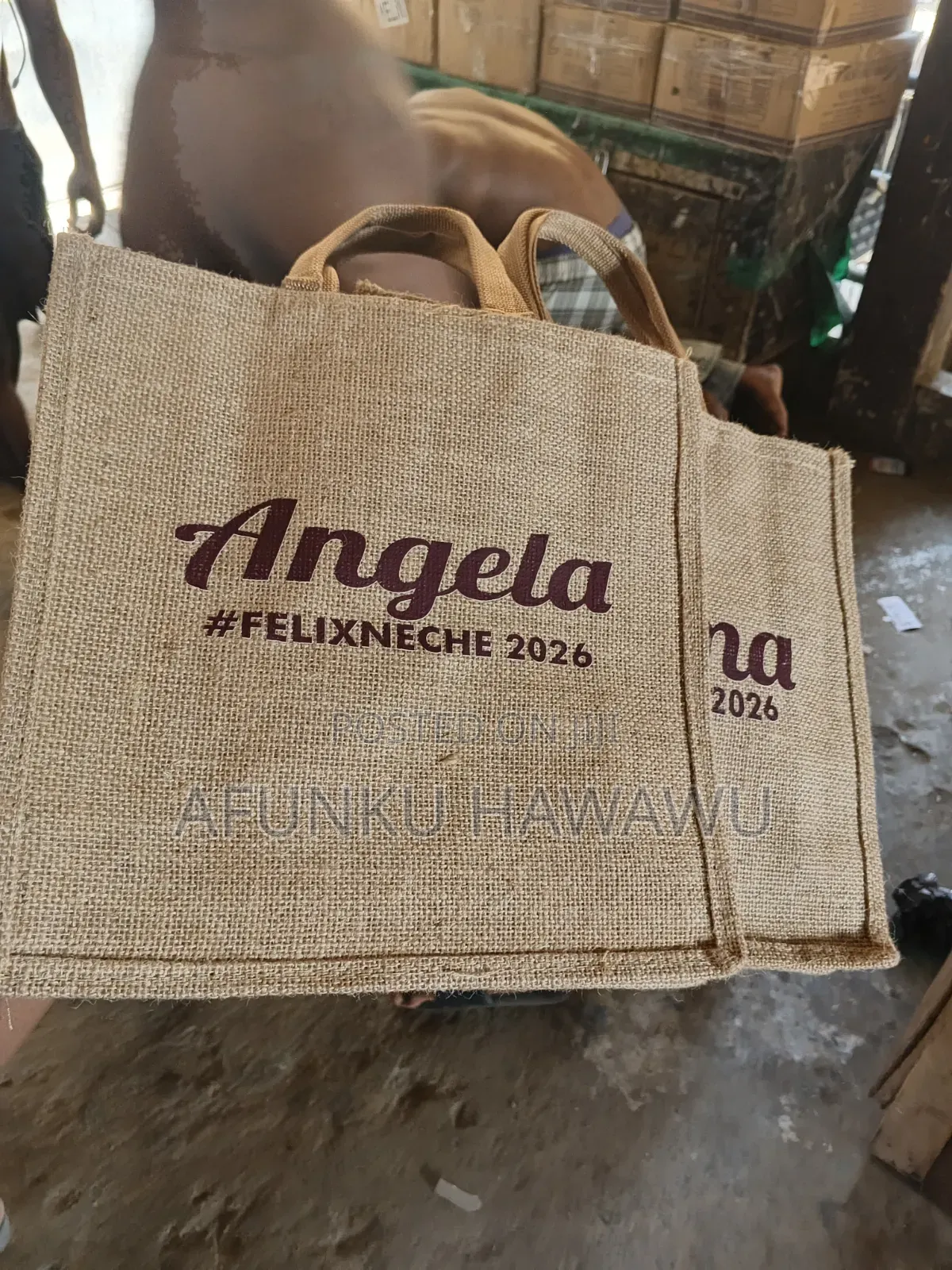 Customized on Souvenir Bags
