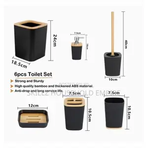6pcs Bathroom Set
