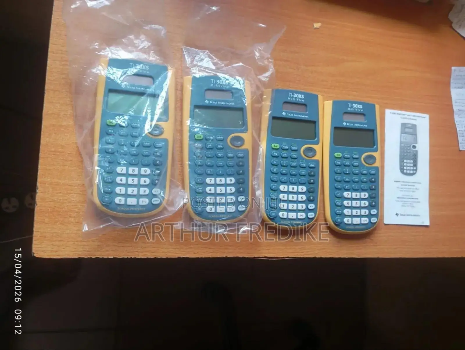 Texas Instruments Scientific Calculator