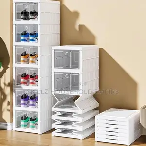 Foldable Plastic Shoe Rack