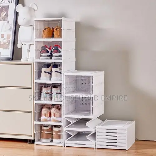 Foldable Plastic Shoe Rack