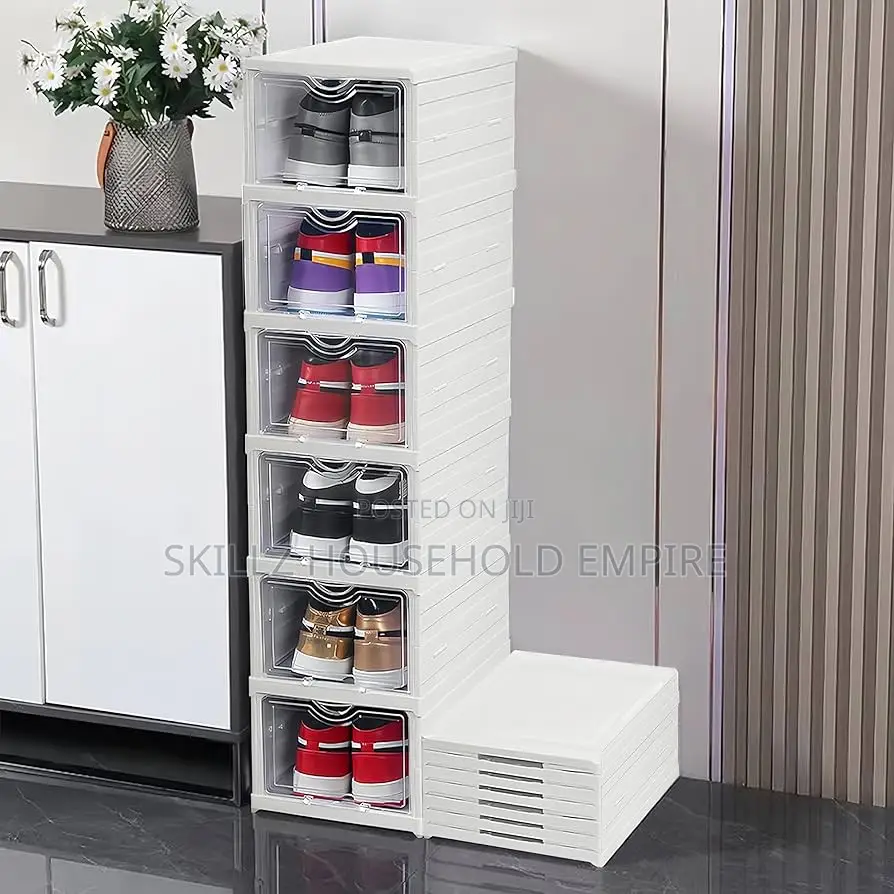 Foldable Plastic Shoe Rack