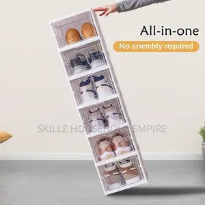 Foldable Plastic Shoe Rack