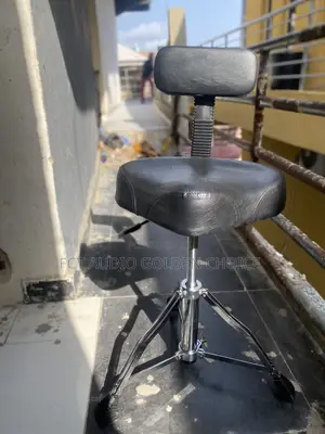  Drum Throne With Backrest (Adjustable Stool)