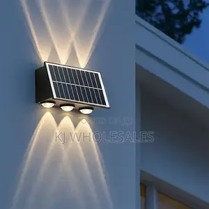 6 Led Solar Wall Light