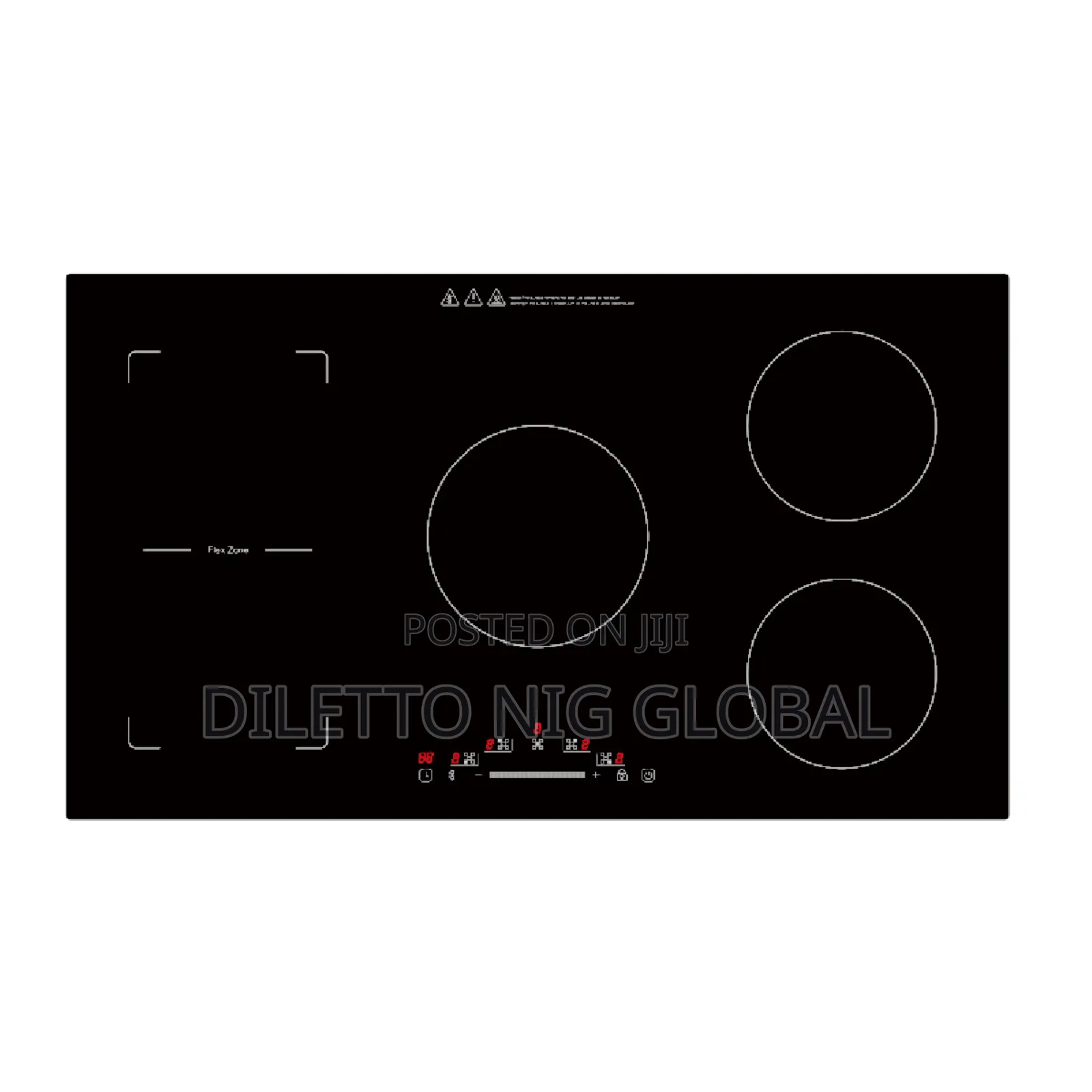 5 Burner Induction Hobs With Flex Zone