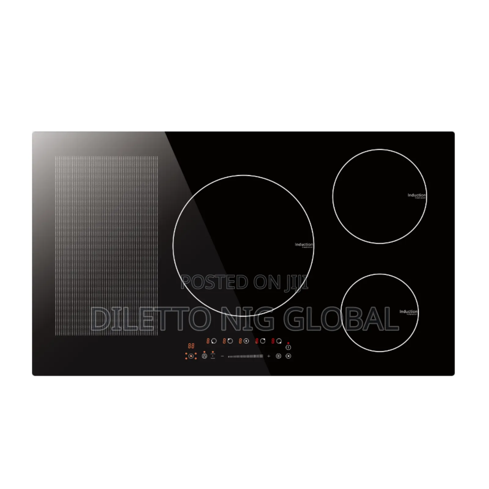 5 Burner Induction Hobs With Flex Zone