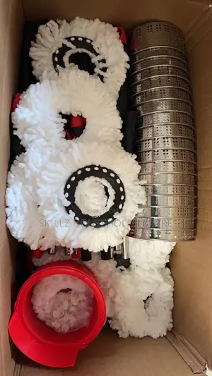Black Spin Mop
