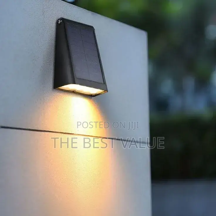 Rectangular Solar Wall Light