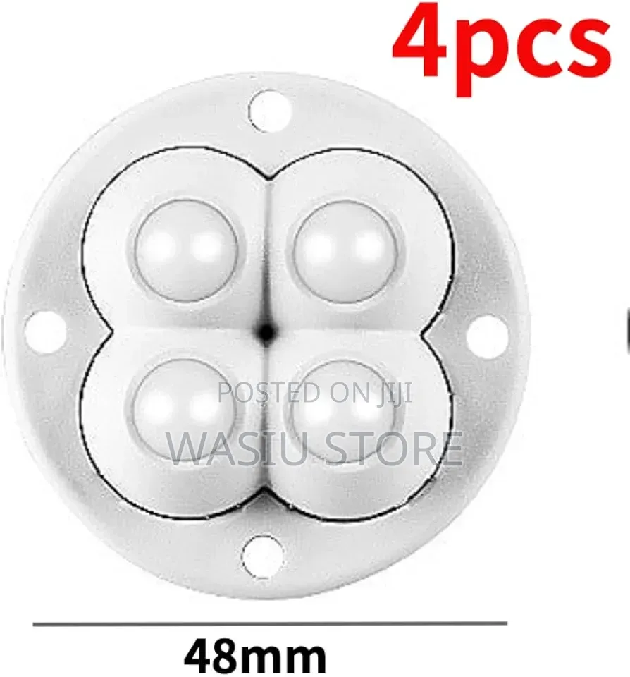 4pcs Self-Adhesive Mini Swivel Wheels