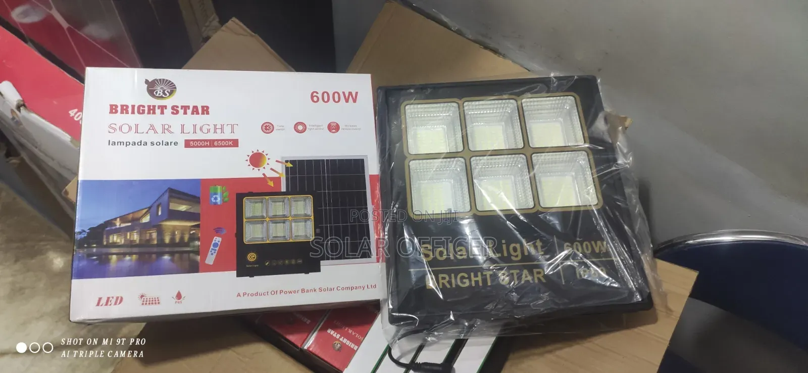 Bright Solar Light 600w
