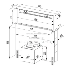 90cm Downdraft Extractor Sliding Extractor