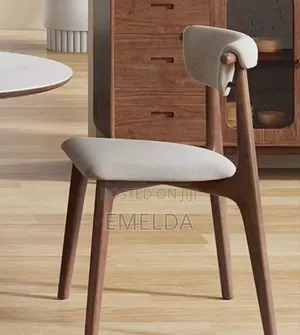Wooden Legged Dining Chair Available for Sale