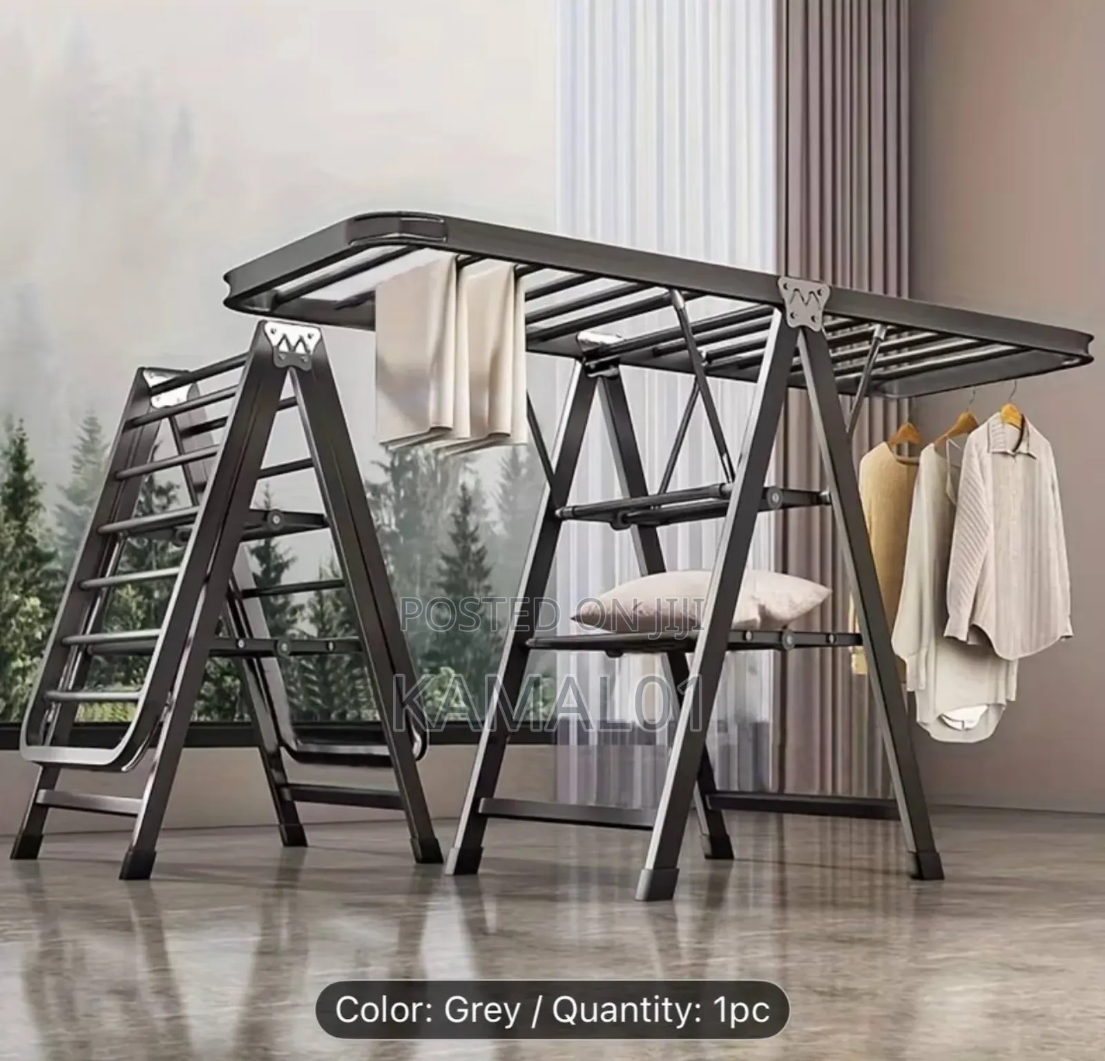 Drying Rack - Foldable Indoor/Outdoor Space Saving for Clothes