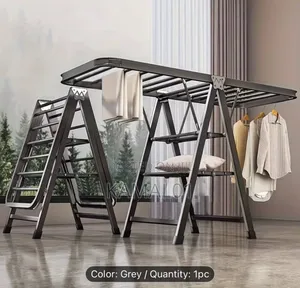 Drying Rack - Foldable Indoor/Outdoor Space Saving for Clothes