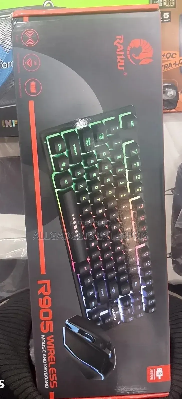 Garmin Keyboard and Mouse Rechargeable