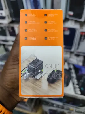 Porodo 5gbps Usb Hub Universal Travel Adapter 65w Gan Charger