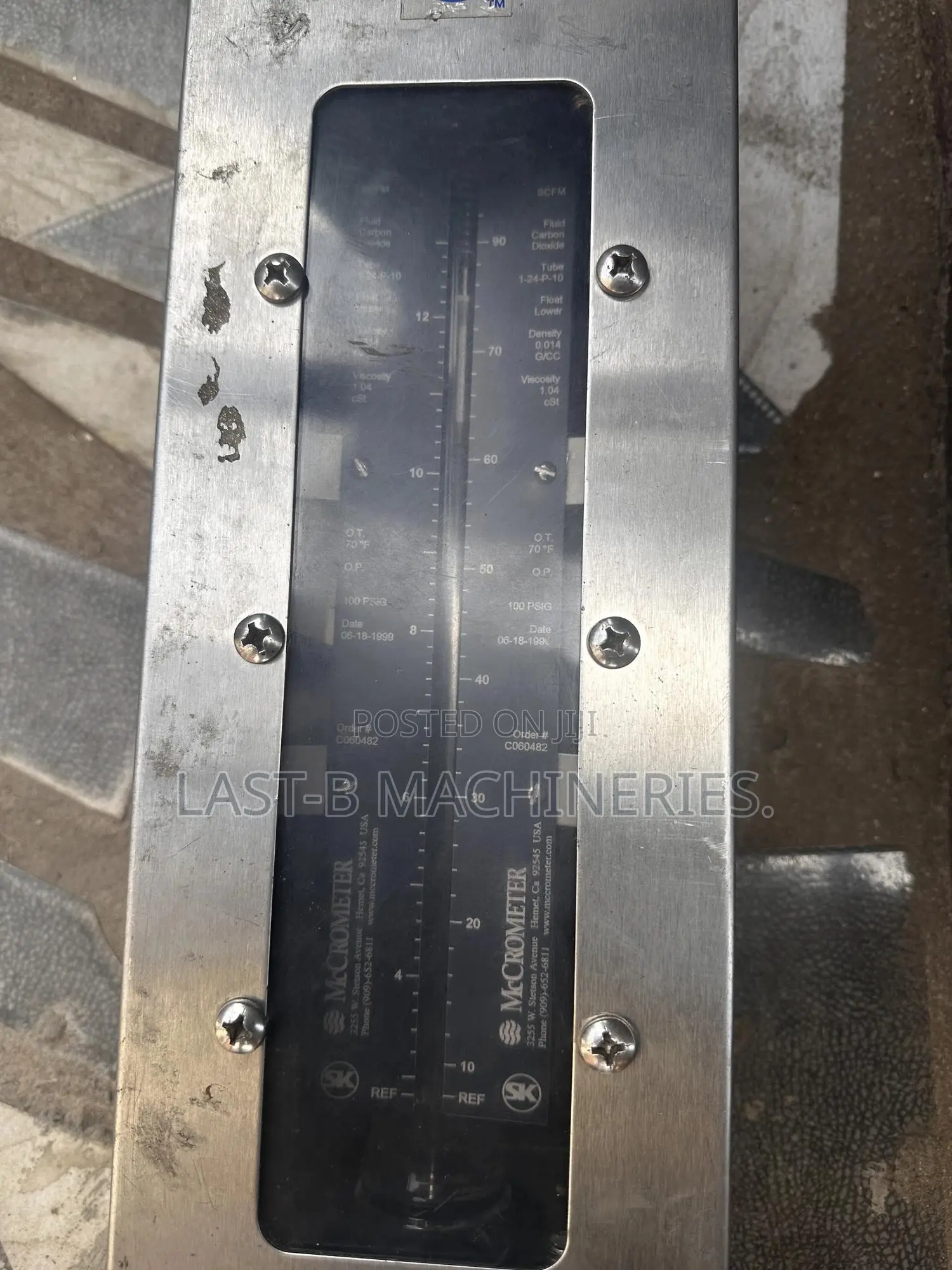Flow Meter Gauge