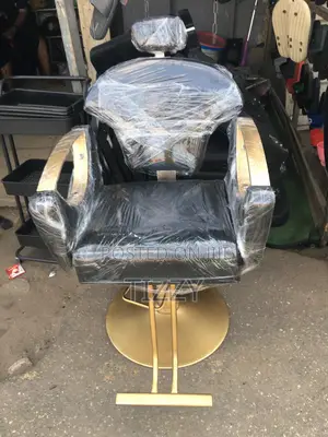 Saloon/ Barber Chair With Back Rest and Head Rest
