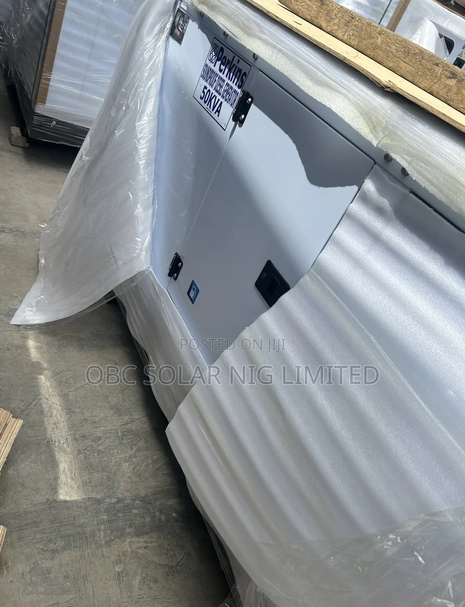 Soundproof 50kva Perkins Generator–Strong Output, Zero Noise Operation