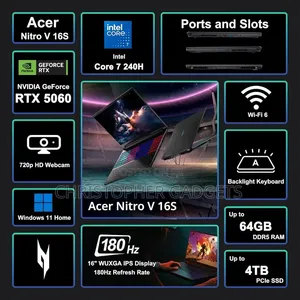 New Laptop Acer Aspire V Nitro 32GB AMD Ryzen 7 SSD 1T