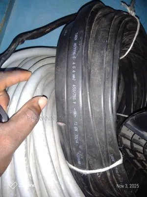 Crane Flat Wire 4mm 4core Cable
