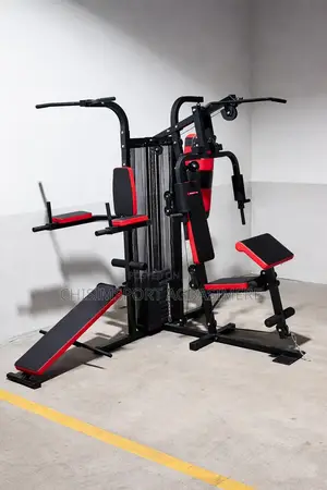 American Fitness 3 Station Home Gym the Version