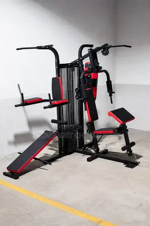American Fitness 3 Station Home Gym the Version