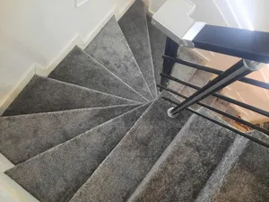 Gray Colour Turkish Staircase Rug Available
