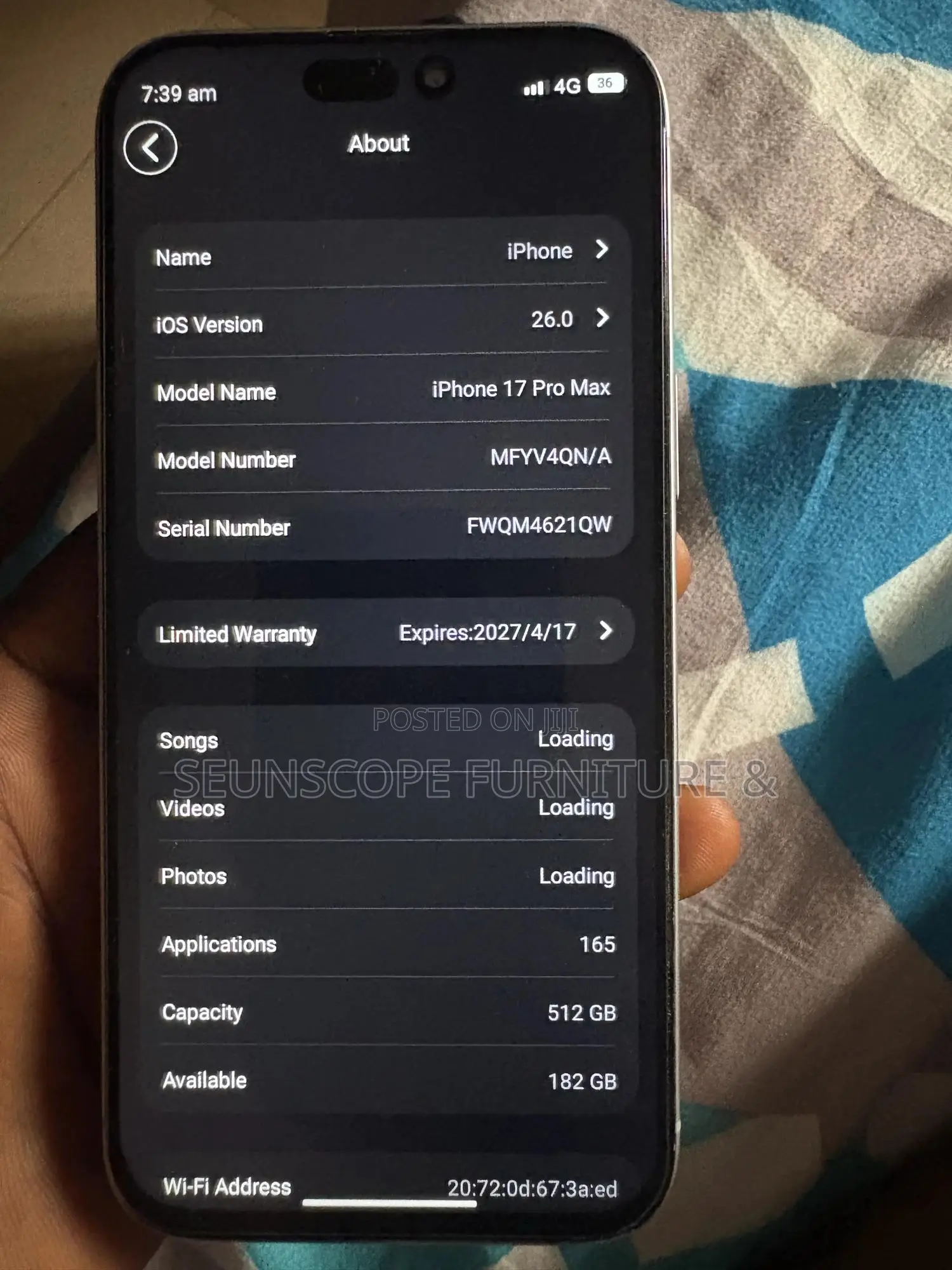 Apple iPhone 17 Pro Max 512 GB Silver