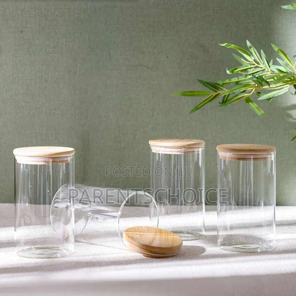 Glass Storage Jar 1pc - 3.5l / 4.5l