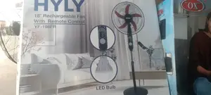 Hyly 18"Rechargeable Fan With Remote