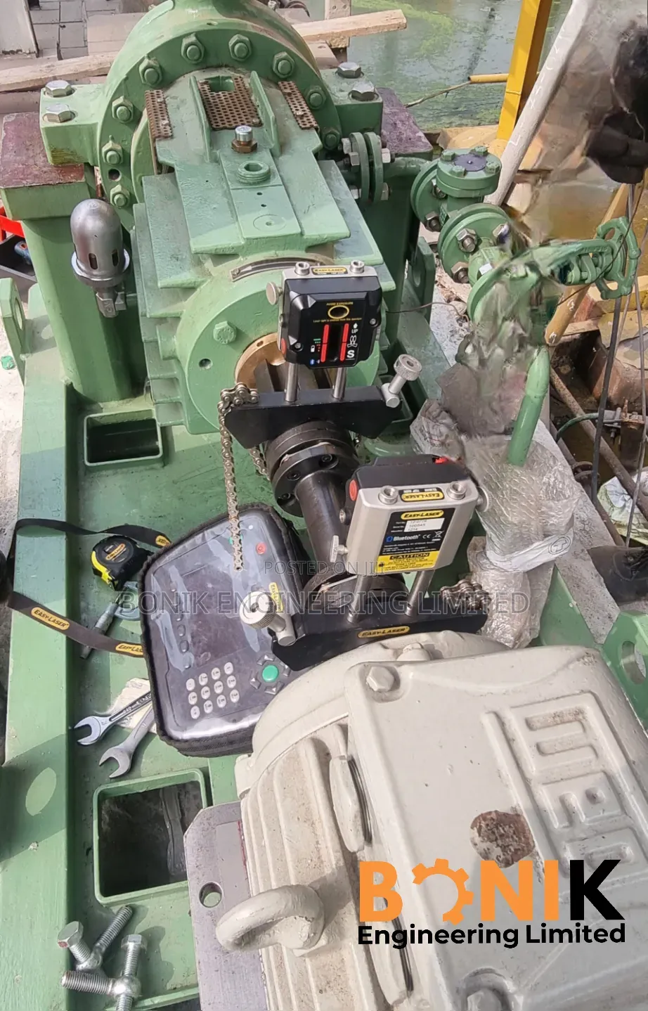 Easy-Laser E540 Shaft Alignment System
