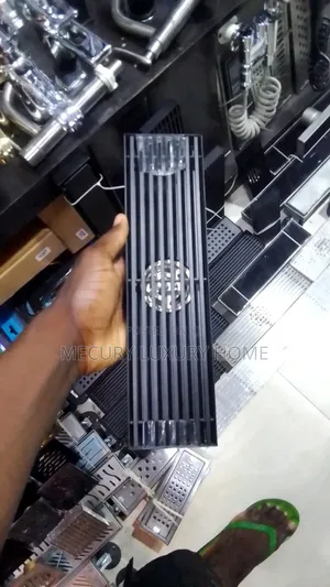 Floor Drain 30cm Black