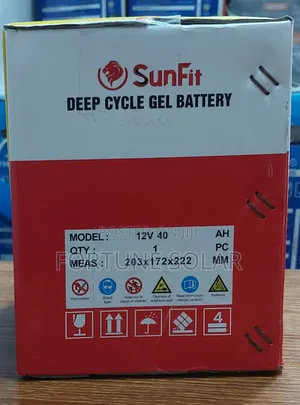 Sunfit 40ah 12v Dry Cell Dee Cycle Battery