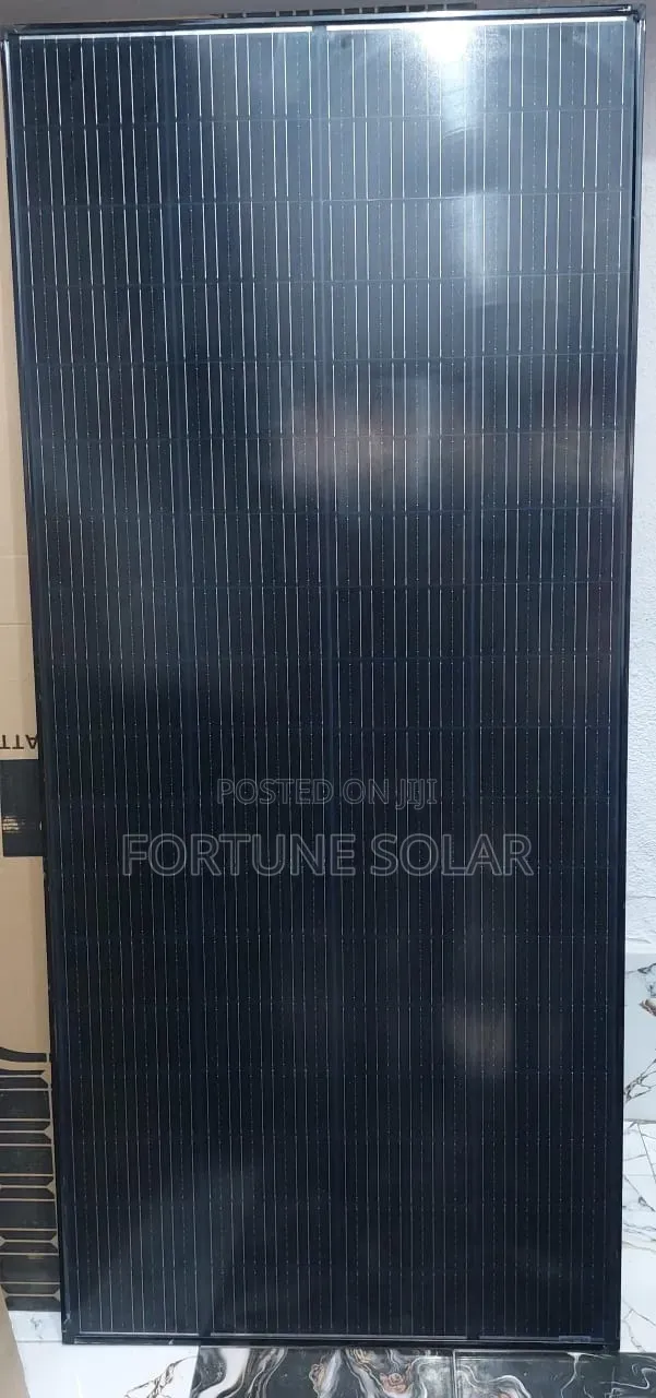 450w 48v All Black Single Phase Panel Deep Cycle 72 Cells
