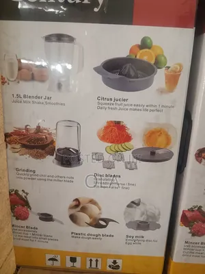 Century Food Processor Yam Pounder - 1000w Heavy Duty (Cfp-8251)