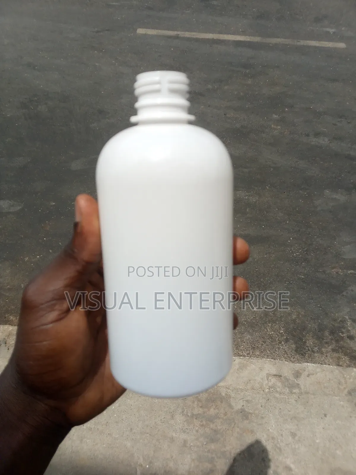 Plain White Jasmine Bottle 50cl. 100pcs.